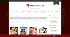 Desktop Screenshot of hexenmagie.com